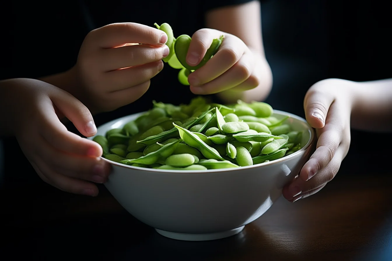 Als je een maand lang elke dag edamame eet, is dit wat er met je lichaam gebeurt.