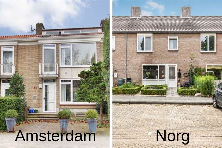 rijtjeshuis amsterdam drenthe