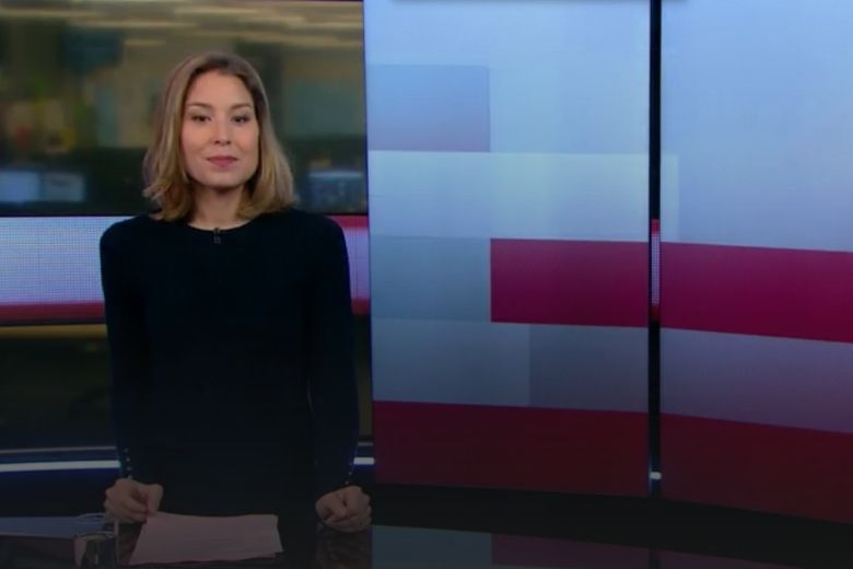 NOS nieuwslezer Amber Brantsen onwel tijdens ochtendjournaal