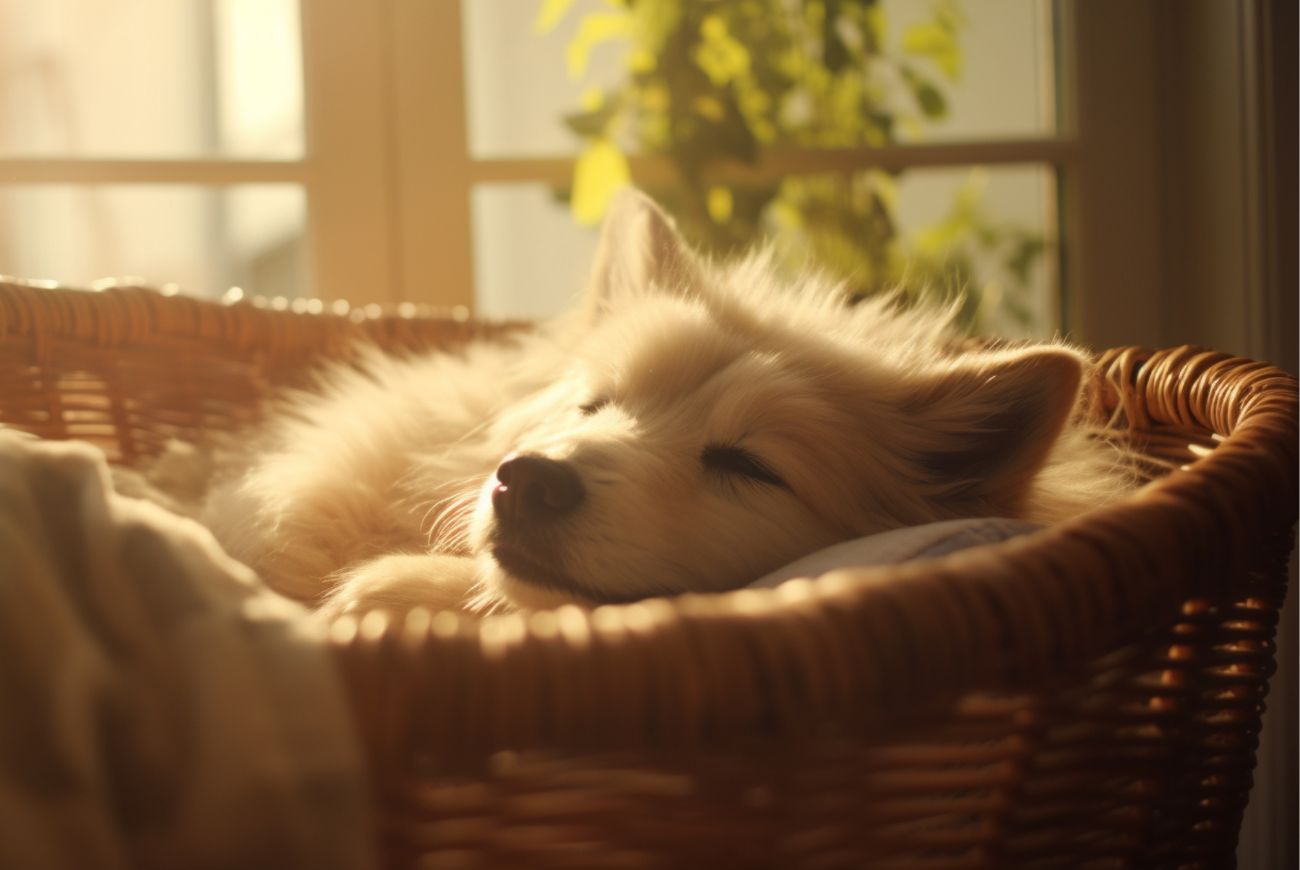 Cute! Hier droomt jouw hond over