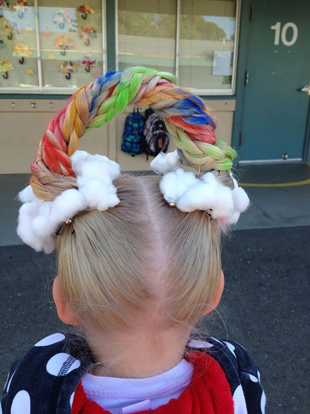Crazy Hair Day 9