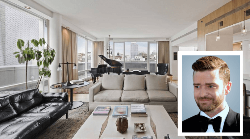Het penthouse van Justin Timberlake staat te koop en zó ziet het eruit!