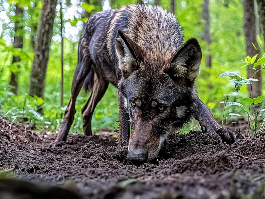 Ze volgde een wolf het bos in. Wat ze vond veranderde haar leven!