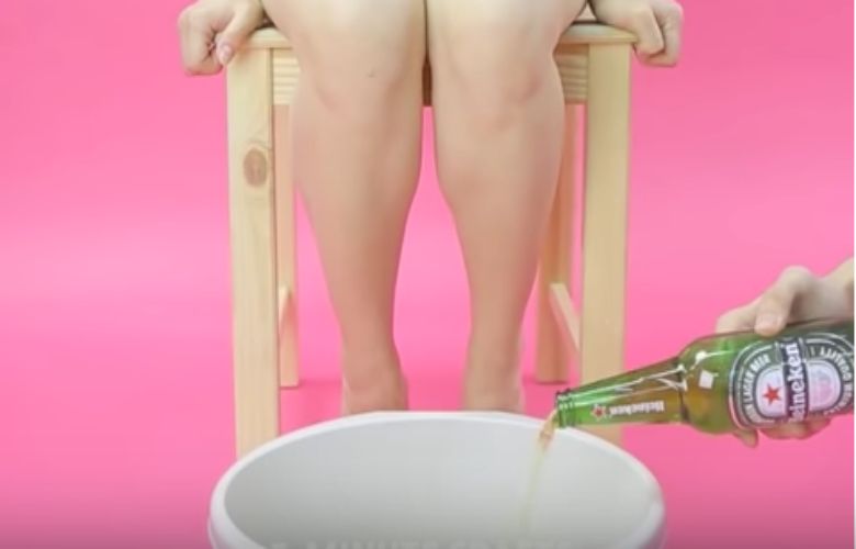 Dit is de reden waarom je bier in je voetenbadje moet gebruiken
