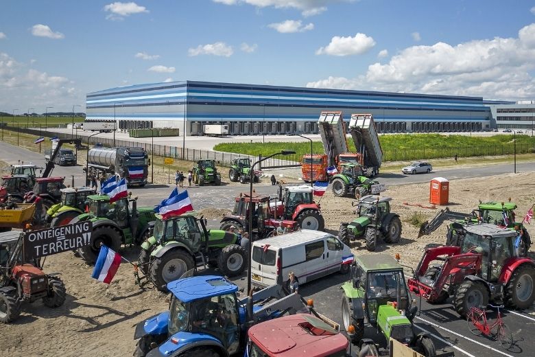 Boerenblokkades leiden tot veel lege schappen in supermarkten