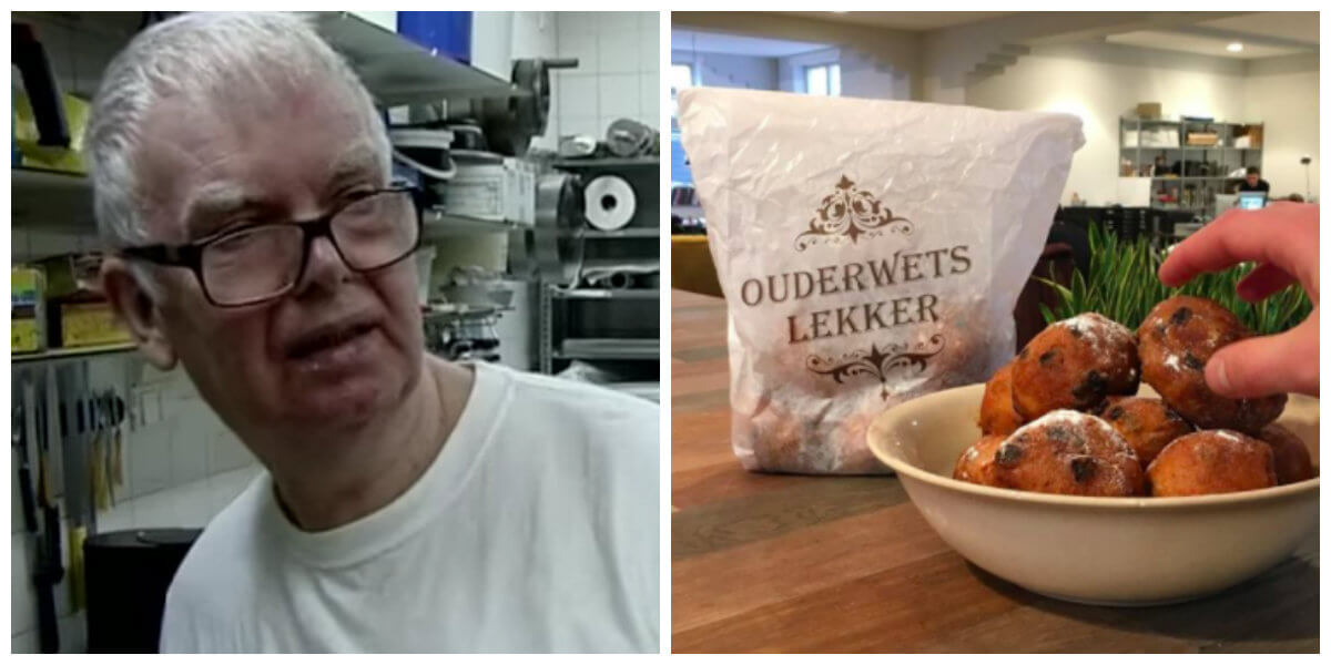 Alfred de 'huilende oliebollenbakker' heeft het dankzij Facebook-actie drukker dan ooit!