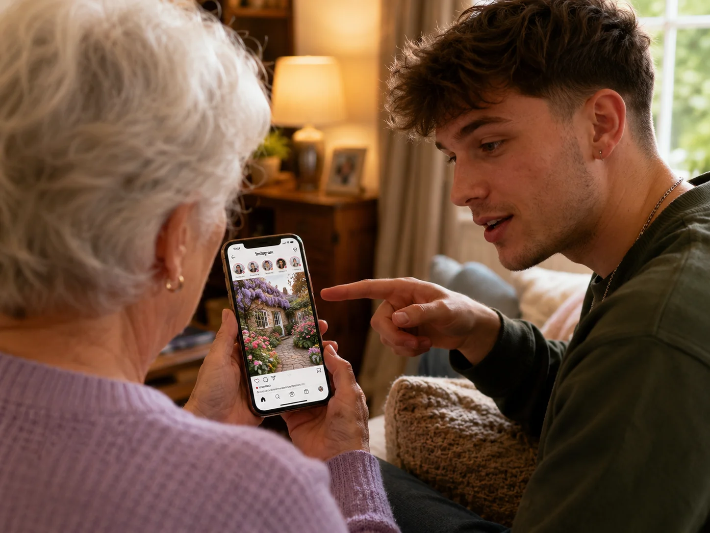 Kijk hoe deze oma influencers uitschakelt die haar huis zonder haar toestemming als achtergrond gebruiken..