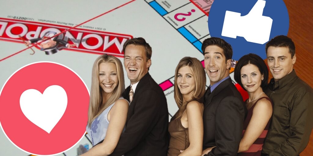 Hebben: er is een speciale Friends-editie van Monopoly uitgebracht!