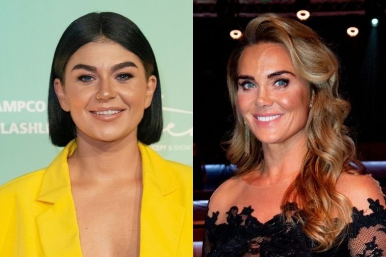 Roxeanne Hazes en Monique Westenberg samen op pad