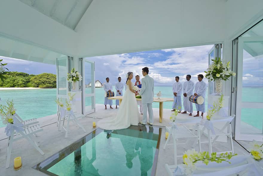 Four Seasons' Landaa Giraavaru, Malediven 5