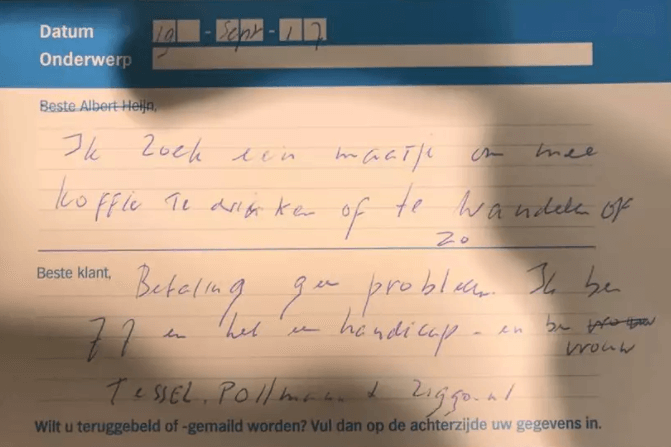 Tessel (77) plaatst hartverscheurend oproepje: ‘Ik zoek een maatje’