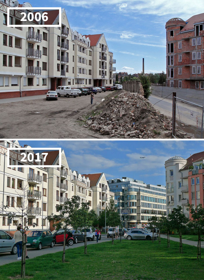 Deze foto's zijn 100 jaar na elkaar genomen en het is bizar hoeveel de wereld veranderd is!