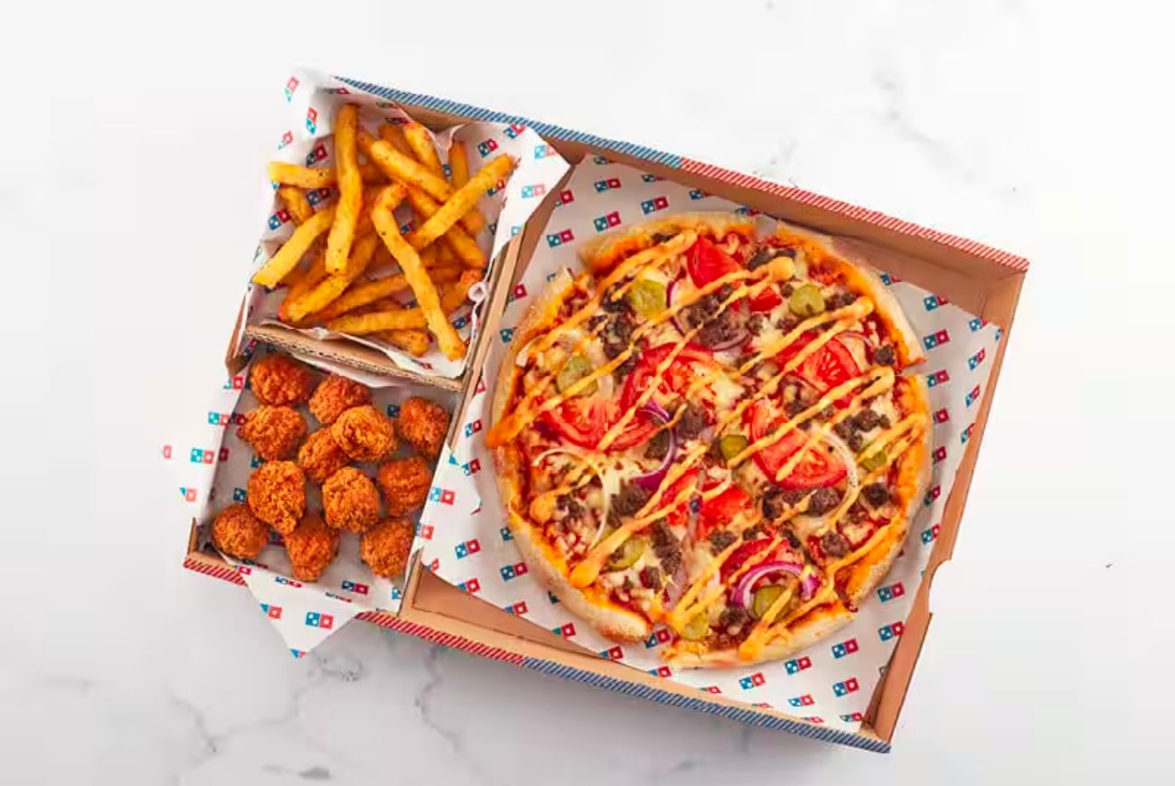 Smullen maar: Domino's lanceert deze heerlijke eenpersoons maaltijdbox