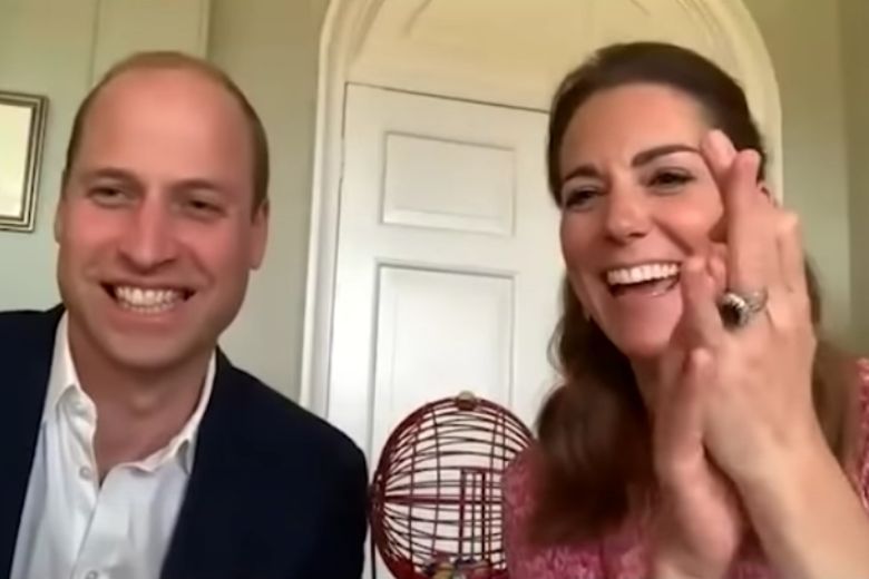 Aandoenlijk: Kate en prins William houden digitale bingo voor Britse ouderen