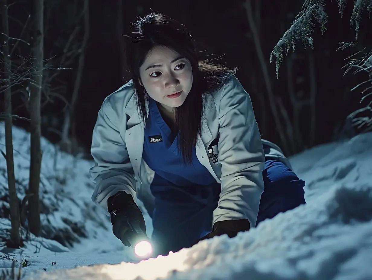 Eland breekt in bij ziekenhuis - verpleegster in tranen door wat ze ziet op haar gewei.