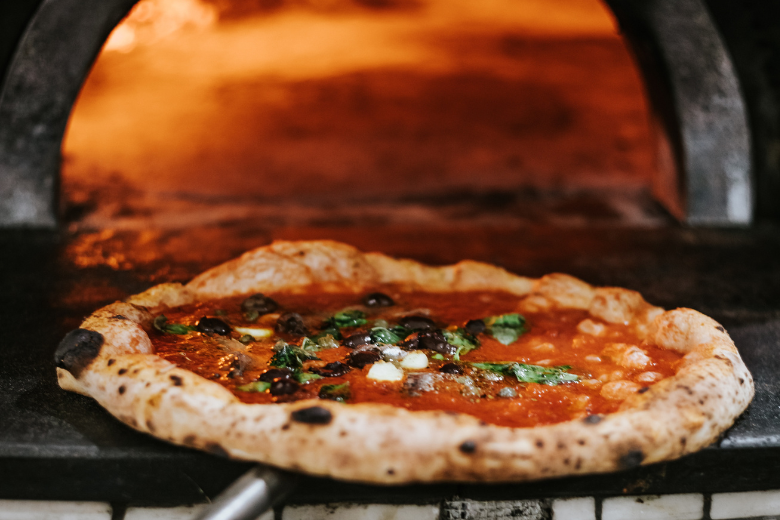Hebben: draagbare pizza steenoven van de action