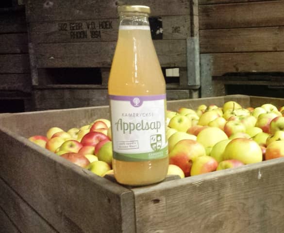 Biologische appelsap