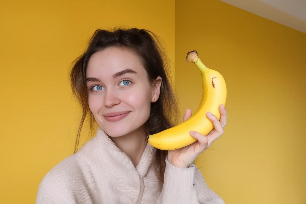 Deze vrouw wrijft elke dag een bananenschil over haar gezicht en dit is de reden!