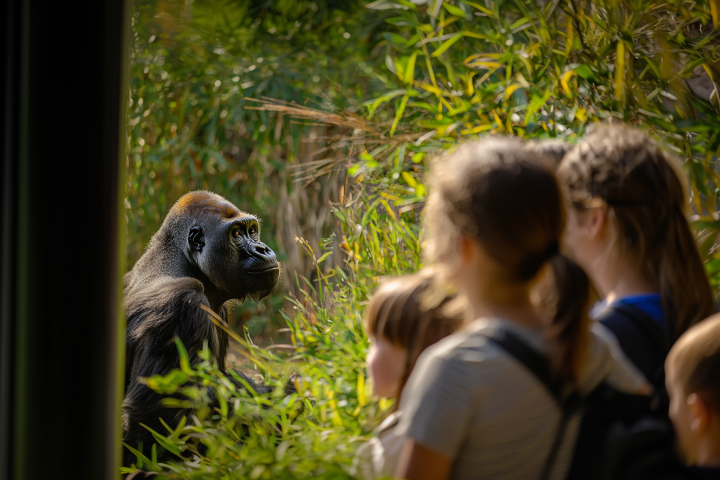 Echo van zwangere gorilla onthult donker geheim