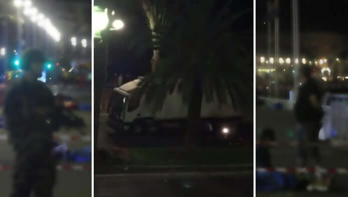 Wat een held! Wat deze motorrijder gisterenavond deed tijdens de aanslag in Nice ongelooflijk!