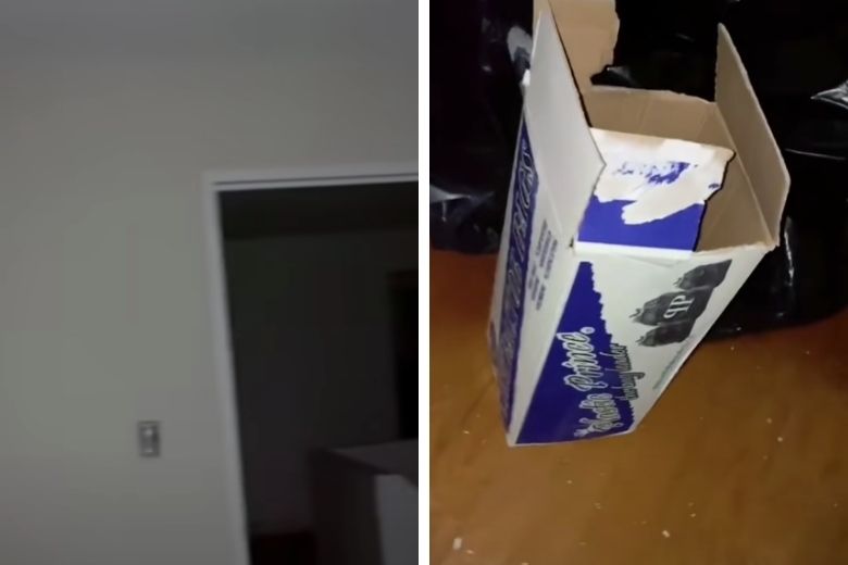 Toen deze vrouw haar badkamerspiegel van de wand haalde, onthulde ze een duister geheim
