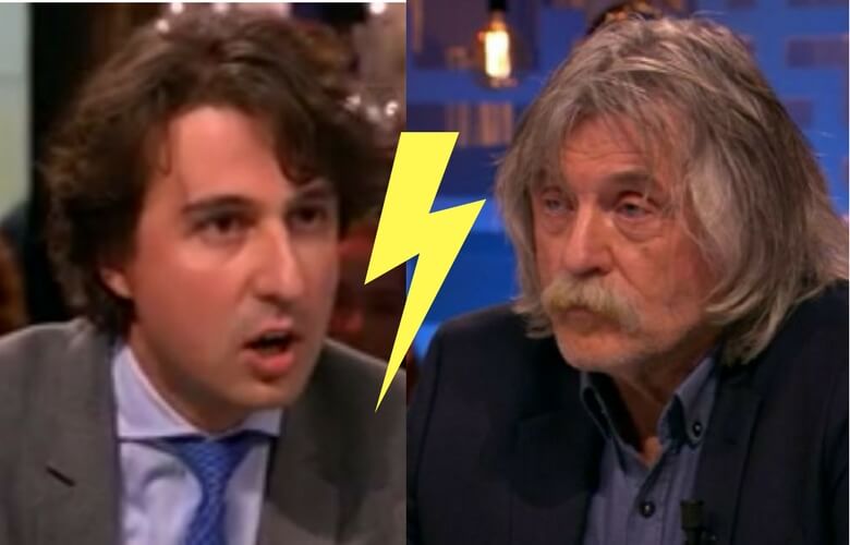 Johan Derksen haalt fel uit naar Jesse Klaver: "Hij is een welbespraakte pop"