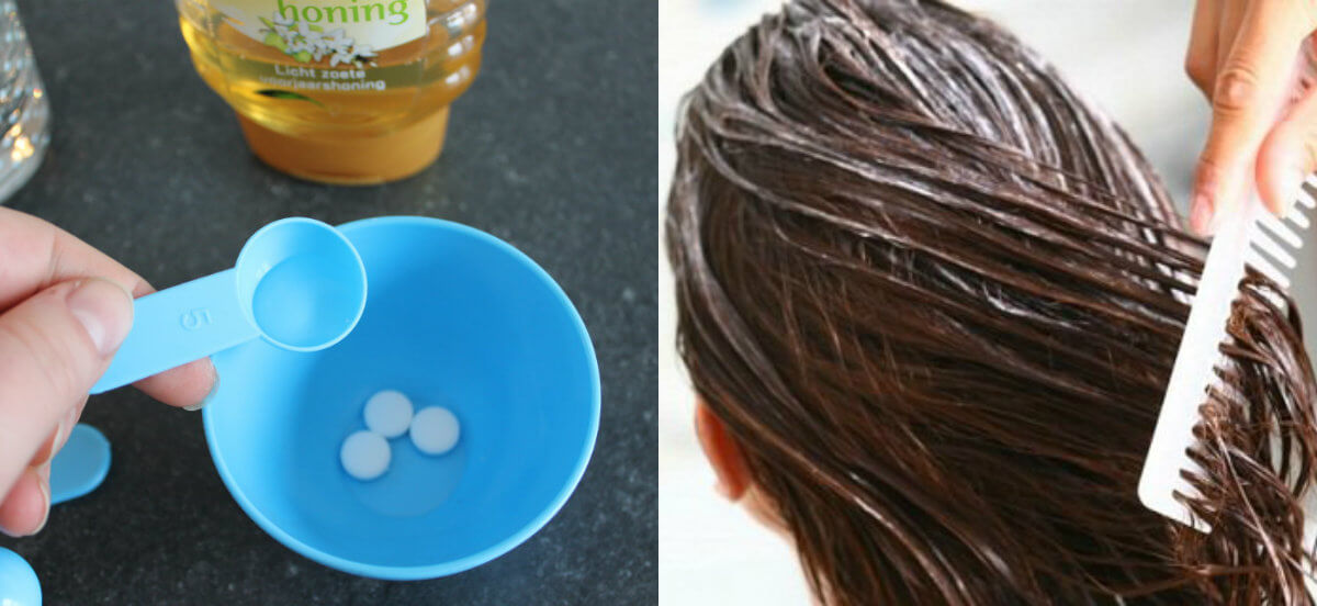 Ze wast haar haar met paracetamol en kijk wat er gebeurt! Geniaal!
