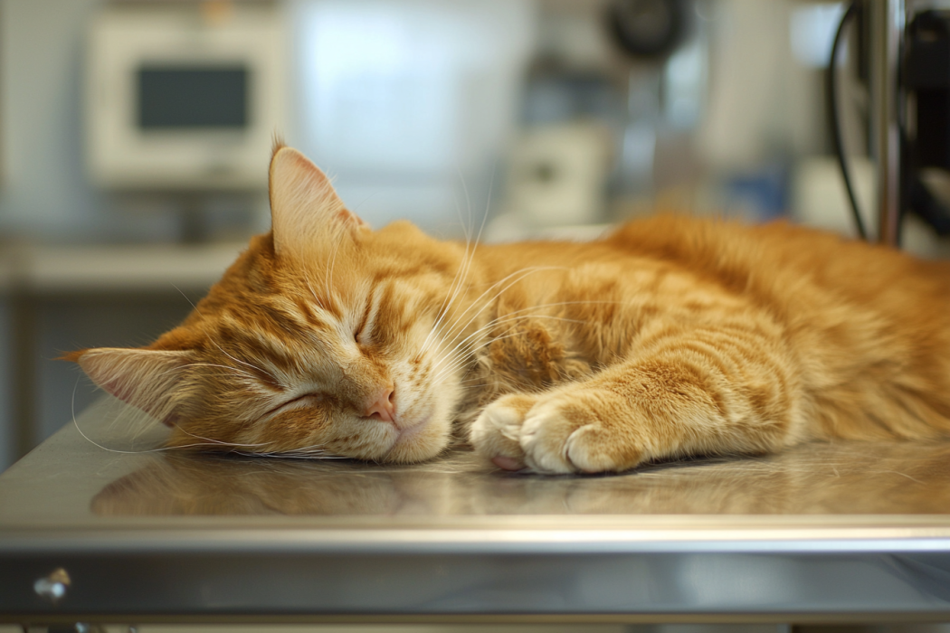 Cat Keeps Hugging Friend Before Going To The Vet –Watch What Happened!
