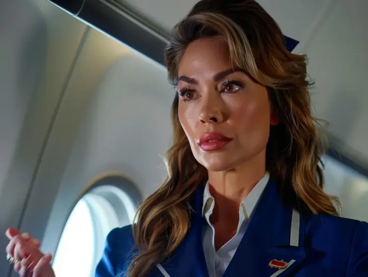Boy Keeps Making Strange Hand Signals During Flight - When Stewardess Realizes Why, She Orders the Plane To Land