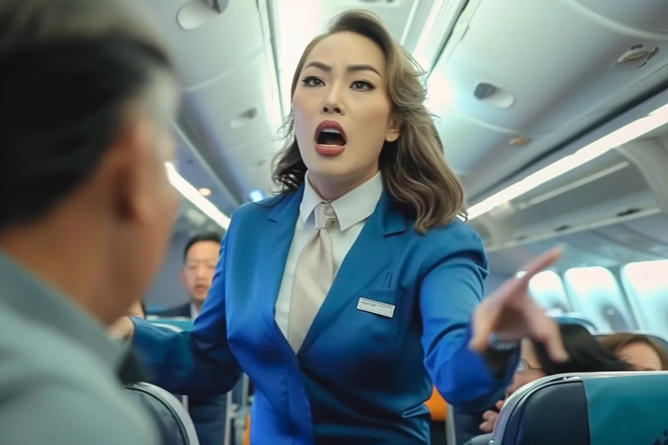 Flight Attendant Sees Husband On Plane - But Then Notices Strange Detail