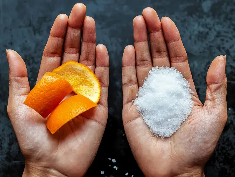 オレンジの皮と塩を一緒に入れるべき理由 - 何が起こるか見てみよう
