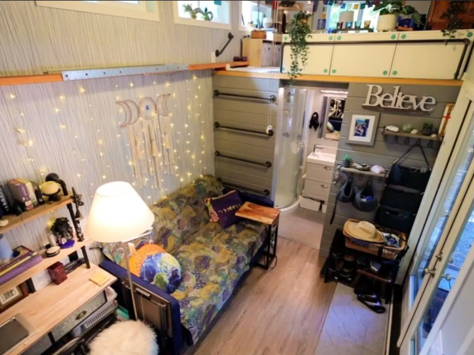 This Couple Lives In 2 Tiny Side-by-side Homes and You Won’t Believe How Much They Save Every Month!
