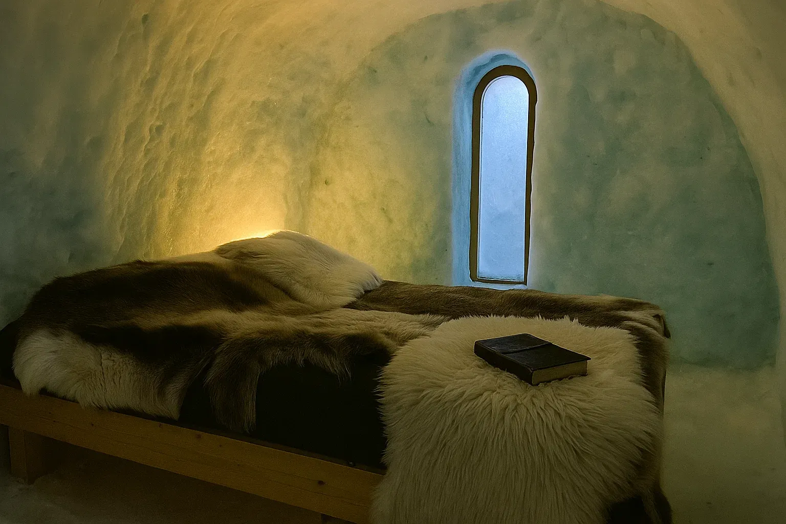 He Built His Dream Home Inside an Iceberg — Take a Peek Inside