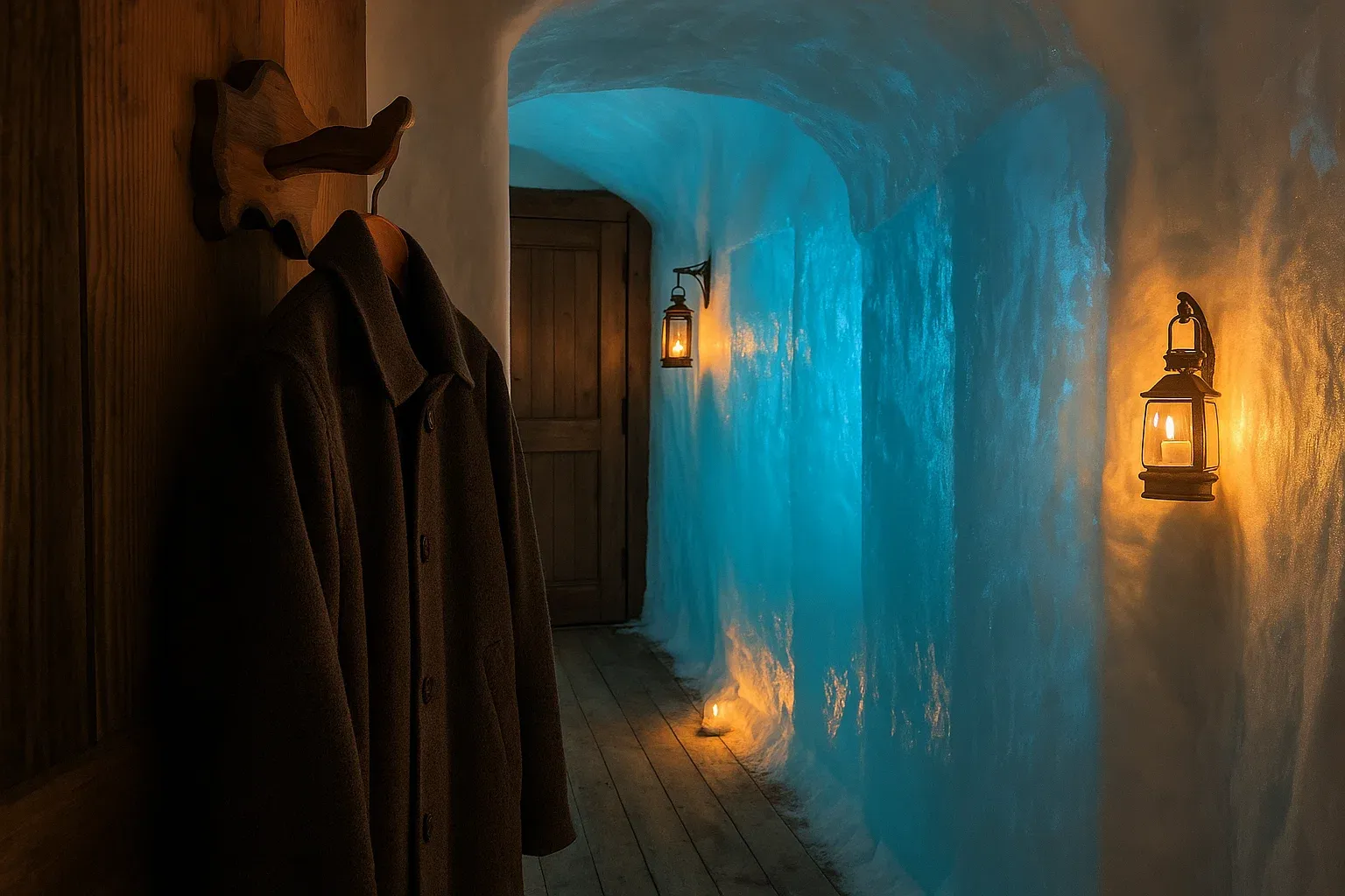 He Built His Dream Home Inside an Iceberg — Take a Peek Inside
