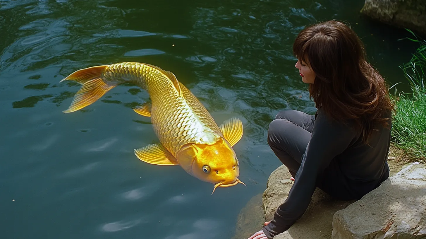 She Found a Golden Carp – What the Scientists Discover Will Blow Your Mind