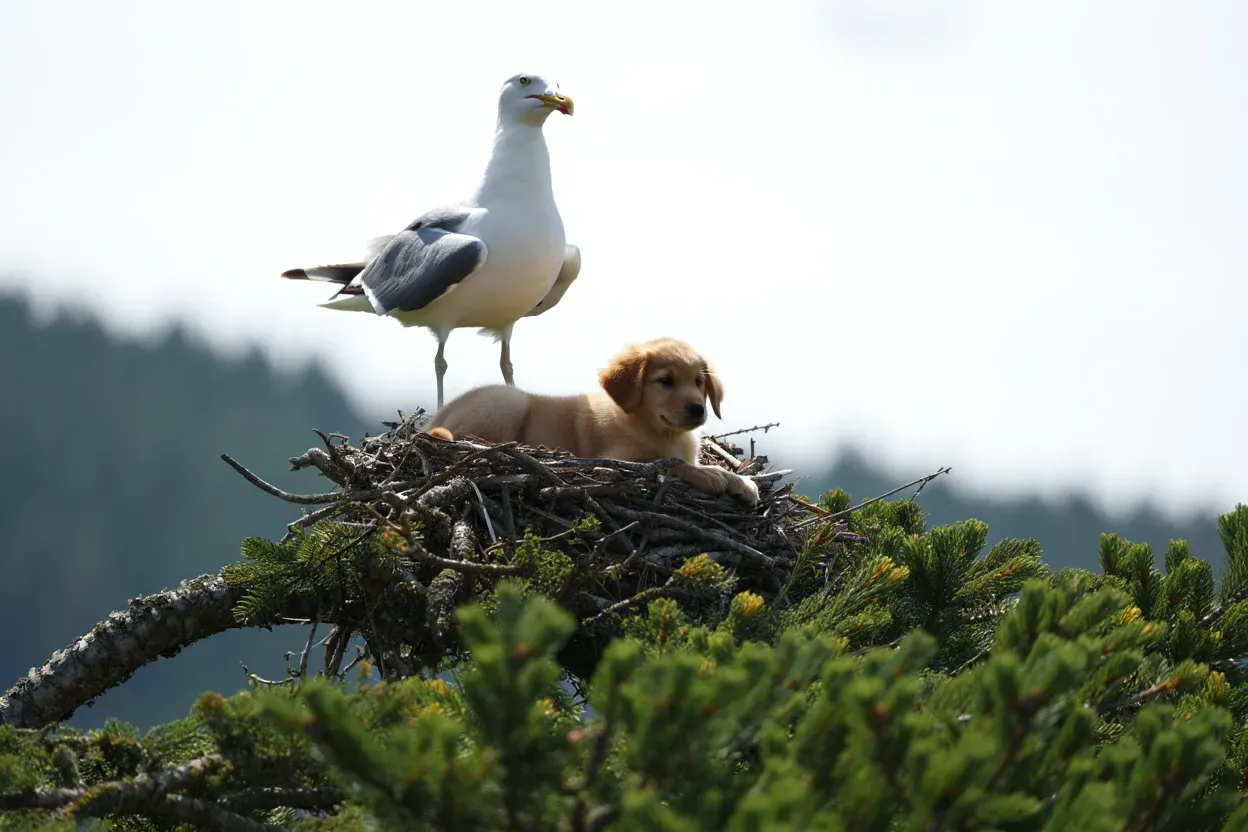 Seagull Snatches Puppy from Garden – What the Neighbors Discover Will Blow Your Mind!