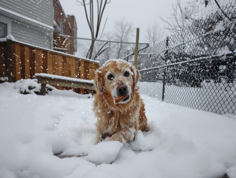 Man Finds A Dog on the Brink of Freezing—But What It Was Hiding Under its Belly Is Unbelievable!