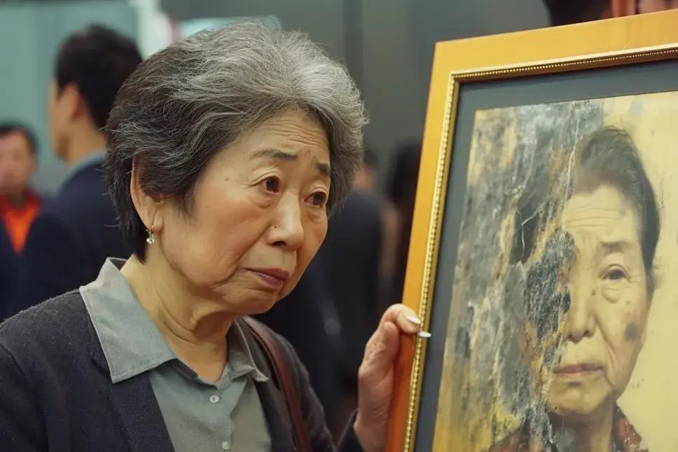 妻が絵画用ニスの下に隠された夫の50年来の秘密を発見 - 信じられない！
