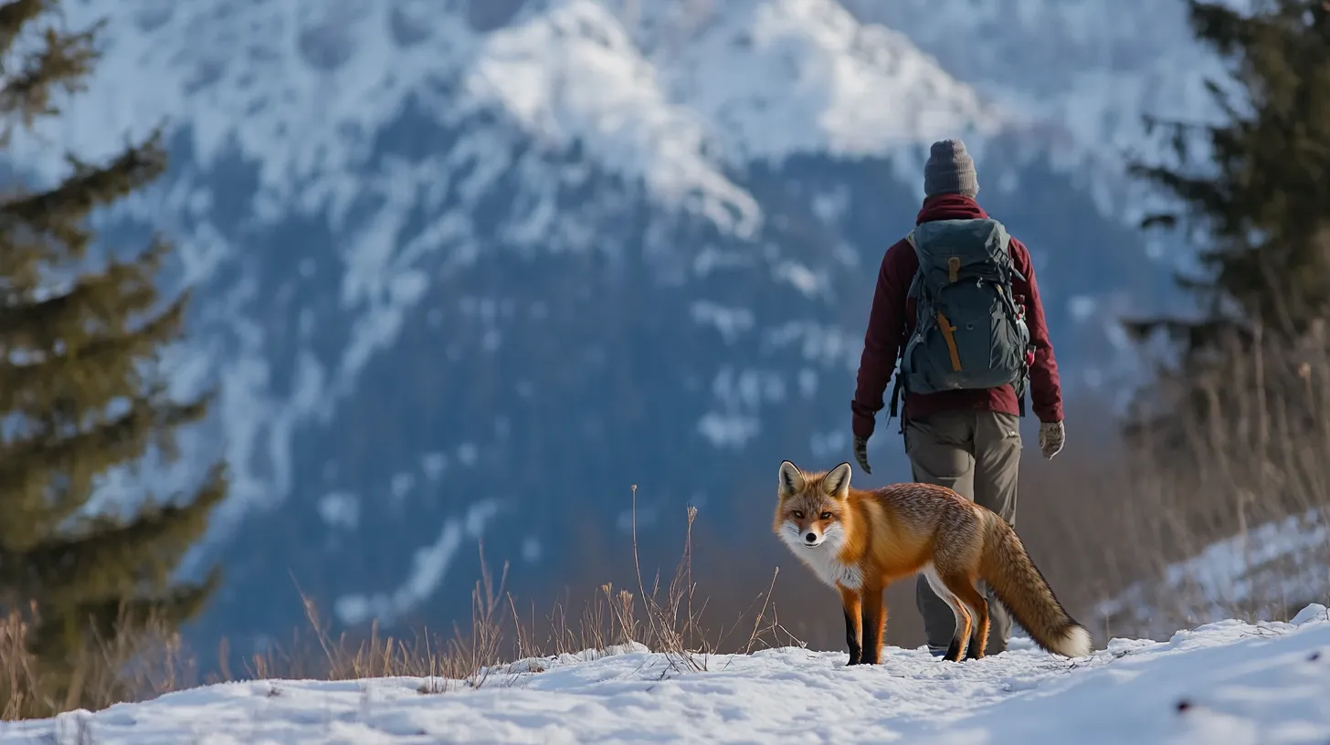 Fox Guides Lost Hiker Through Rugged Mountains – A Remarkable Tale of Survival