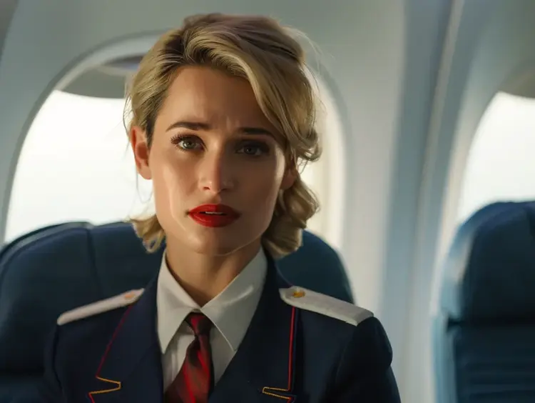 Boy Keeps Making Strange Hand Signals During Flight - When Stewardess Realizes Why, She Orders the Plane To Land
