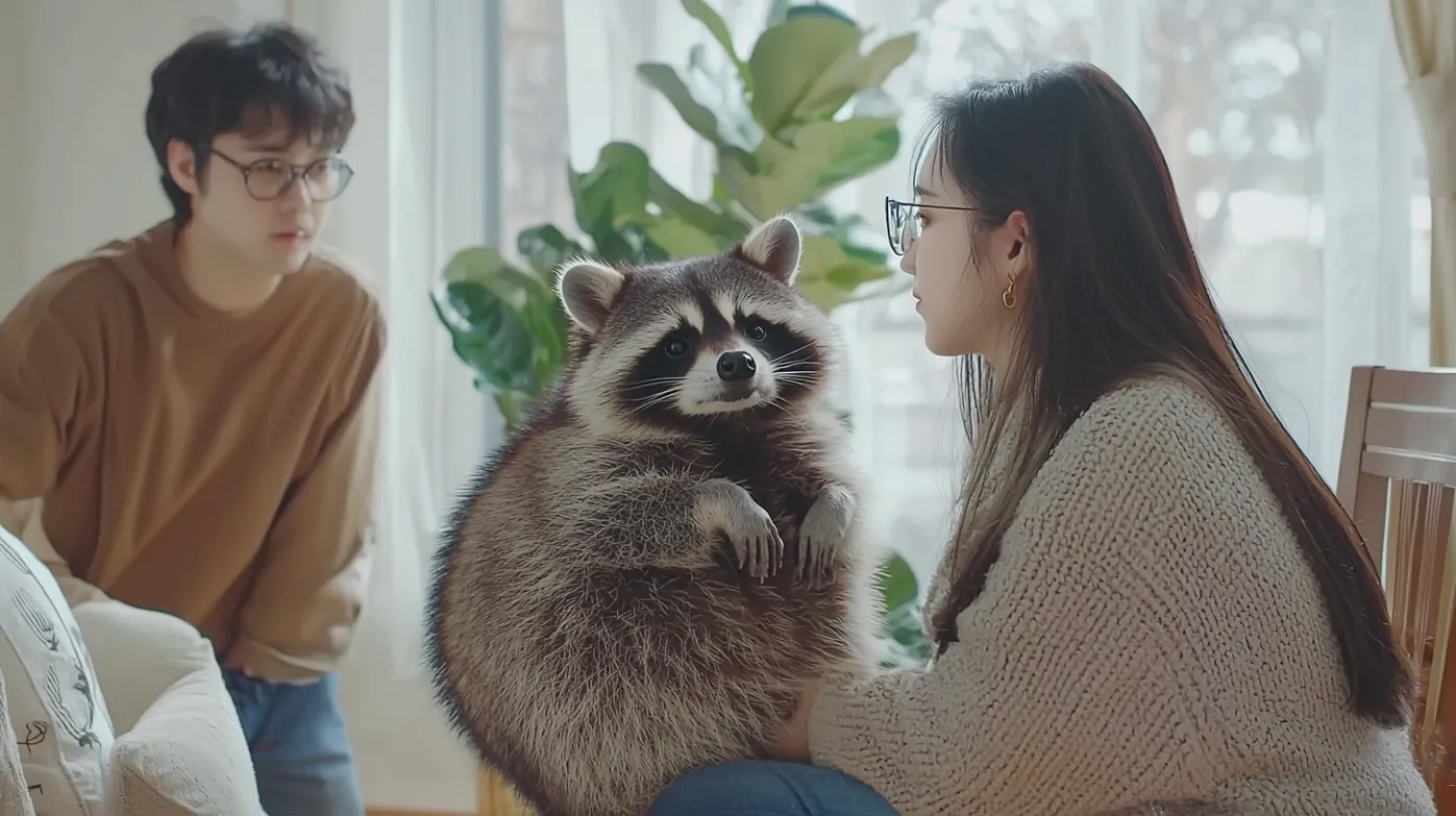 Pet Raccoon Won’t Leave Wife Alone – When Husband Discovers Why, He Calls The Police