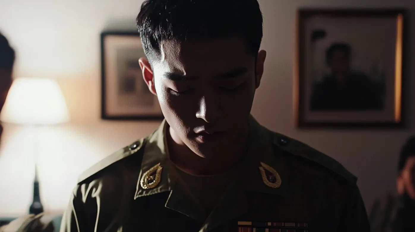 Soldier Rushes Home to Surprise His Wife - What He Sees Leaves Him Frozen at the Door