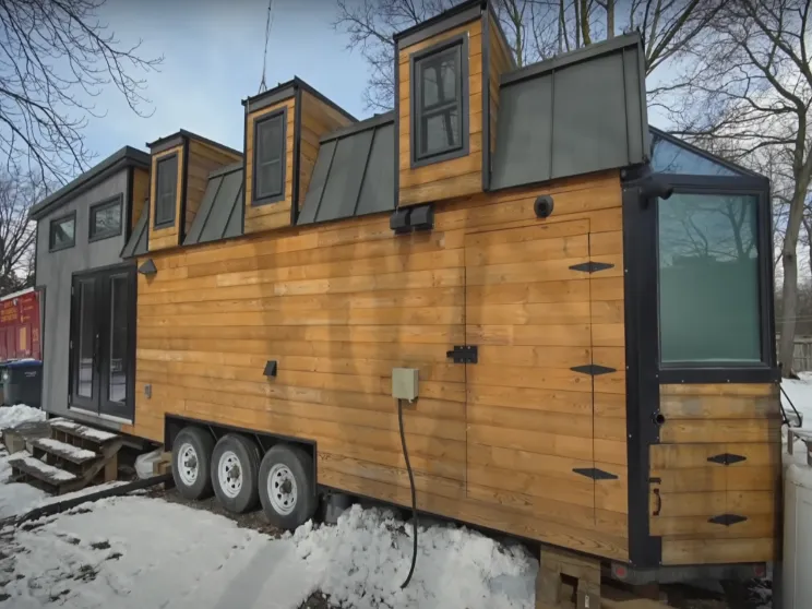 Watch How This Couple Transformed a Tiny Trailer Into A Family Home of Dreams!