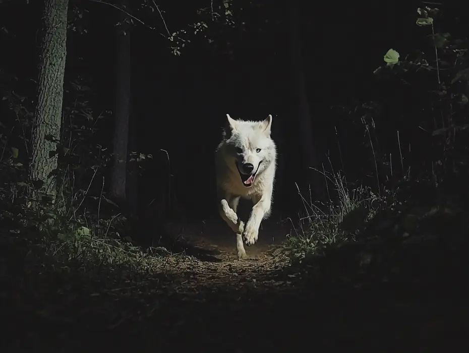 彼女はオオカミを追って森へ行きました。そして見つけたものが彼女の人生を変えました。