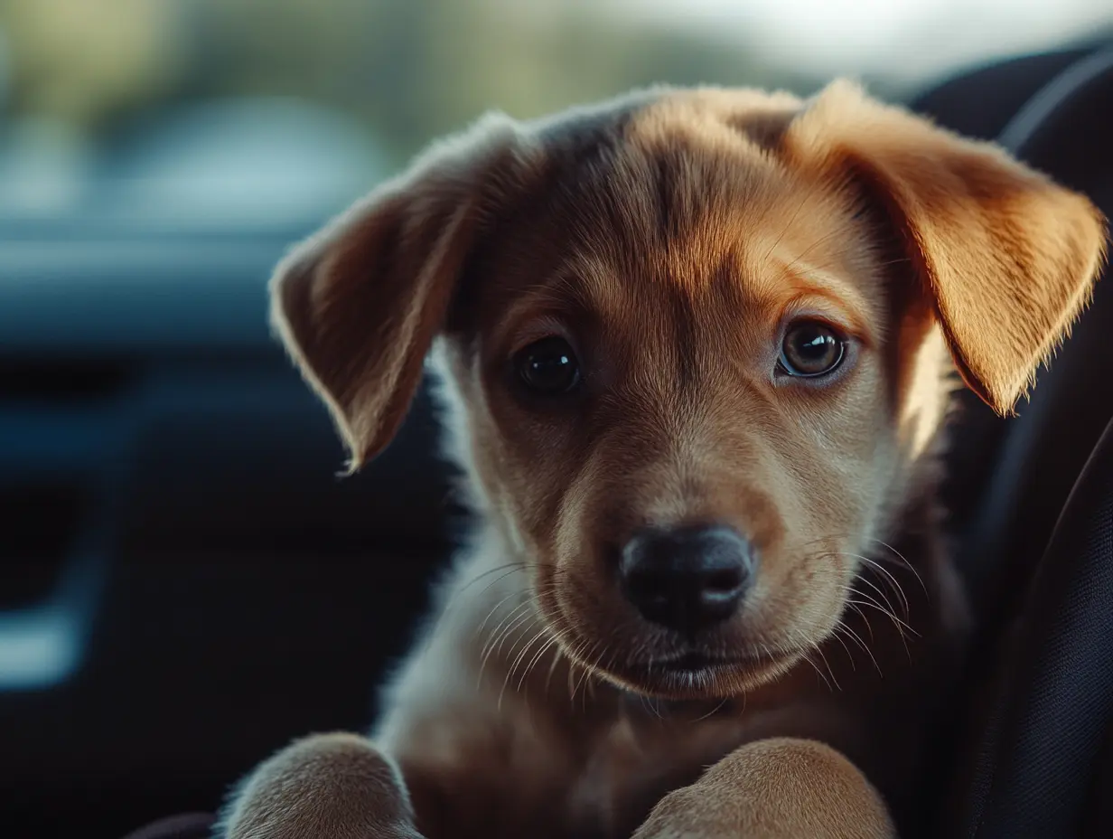Un cachorro bloquea el ferrocarril, pero la verdadera razón por la que no puede moverse rompe el corazón de todos