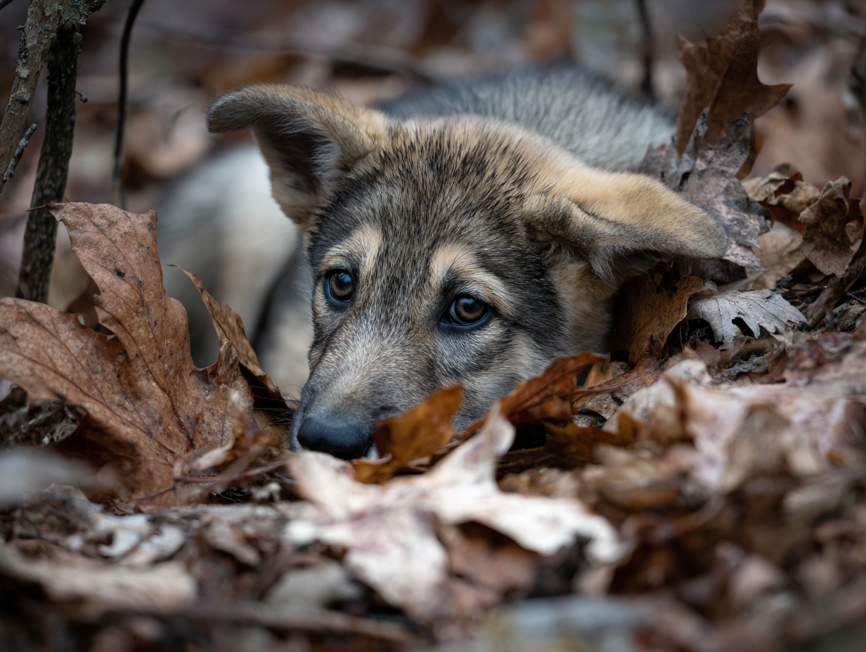 Una niña de 12 años salva a un perro lobo gigante, pero los resultados del ADN revelan algo terrorífico..