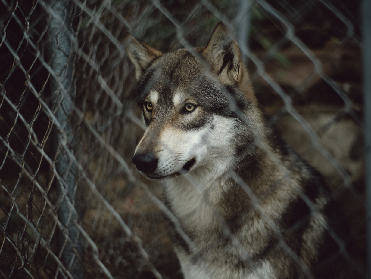 Una niña de 12 años salva a un perro lobo gigante, pero los resultados del ADN revelan algo terrorífico..
