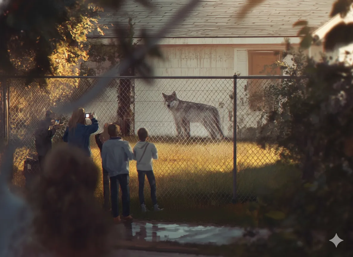 Una niña de 12 años salva a un perro lobo gigante, pero los resultados del ADN revelan algo terrorífico..