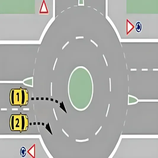 ¿Qué coche tiene preferencia? No mucha gente lo sabe.