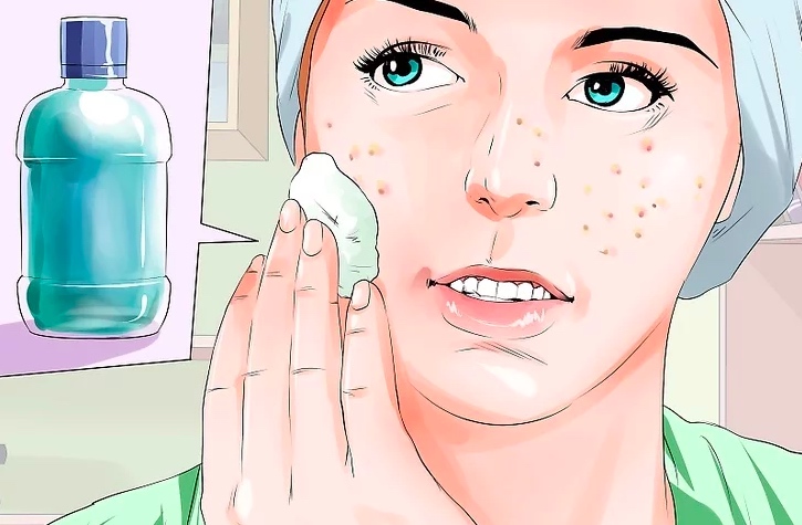 ¿Frotar enjuague bucal en tu cara? Después de leer esto definitivamente lo intentarás